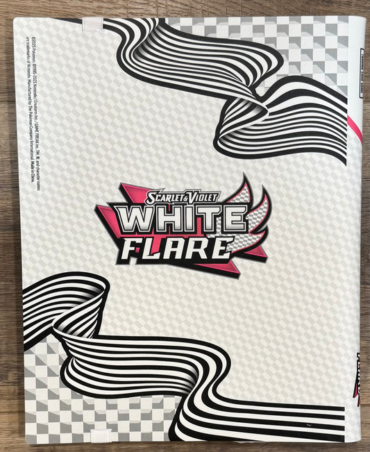 White Flare Binder