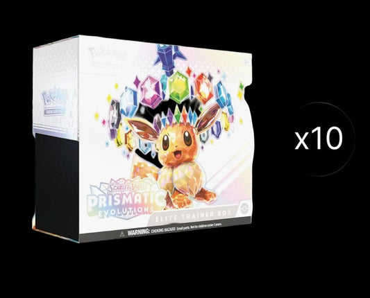 Prismatic Evolutions Elite Trainer Box Case