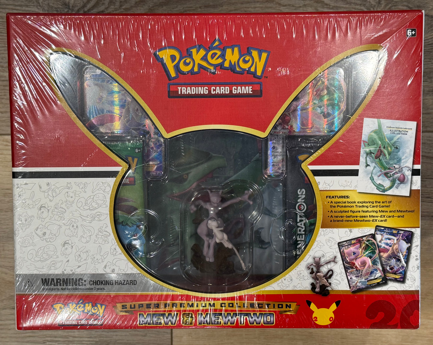 Super-Premium Collection Mew & Mewtwo - Generations