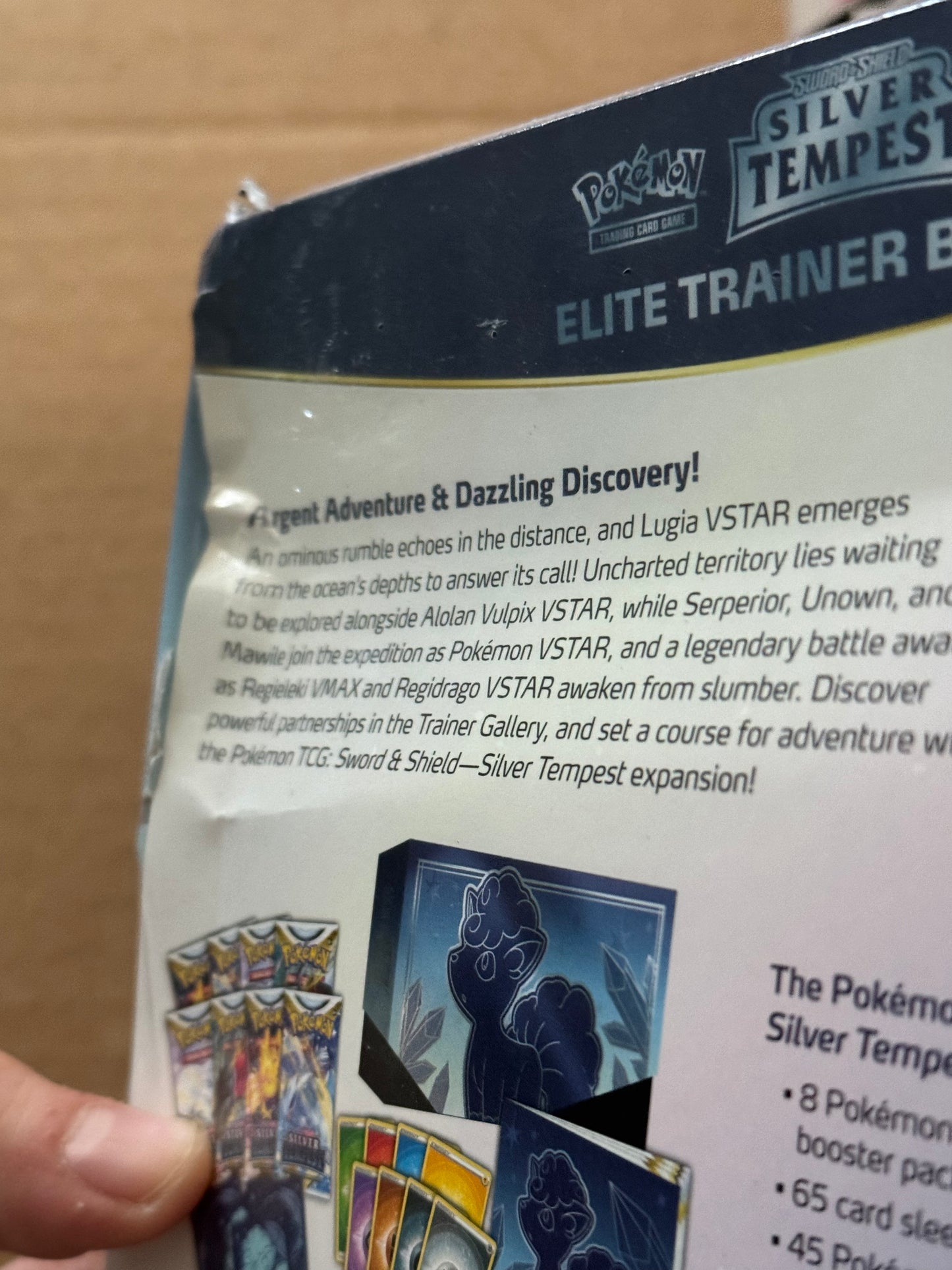 *DAMAGED* Silver Tempest Elite Trainer Box