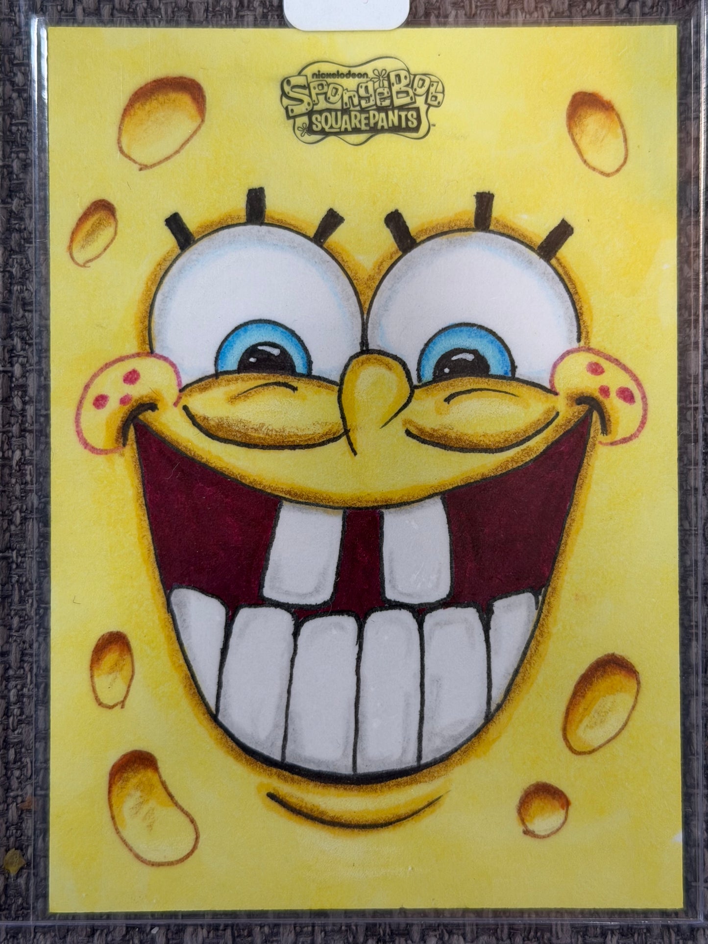 Topps Chrome SpongeBob Booster Pack (From Hobby Box)