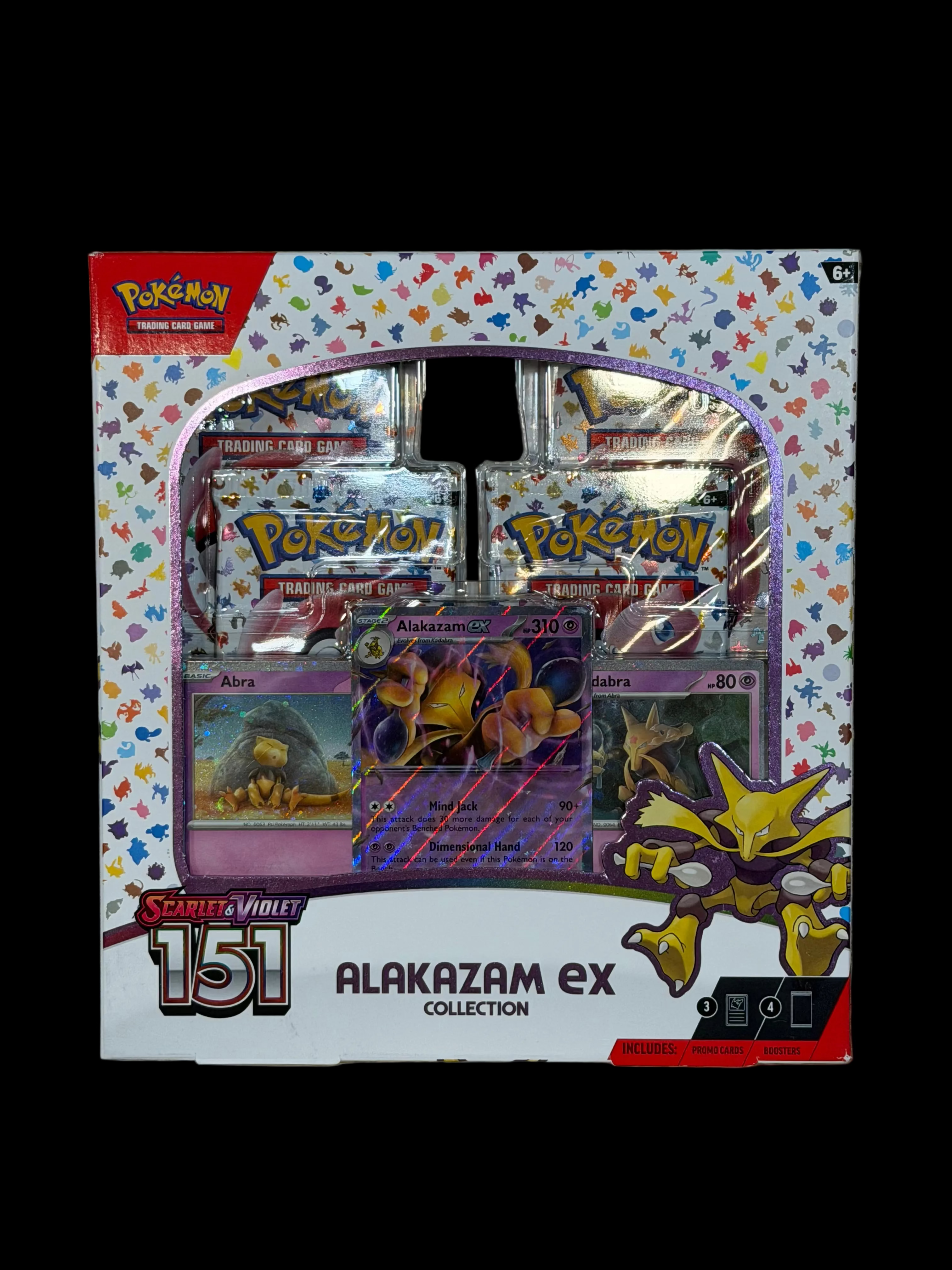 pokémon trading card game 151 alakazam ex box 151 Alakazam ex Collection Box – Wenzel TCG