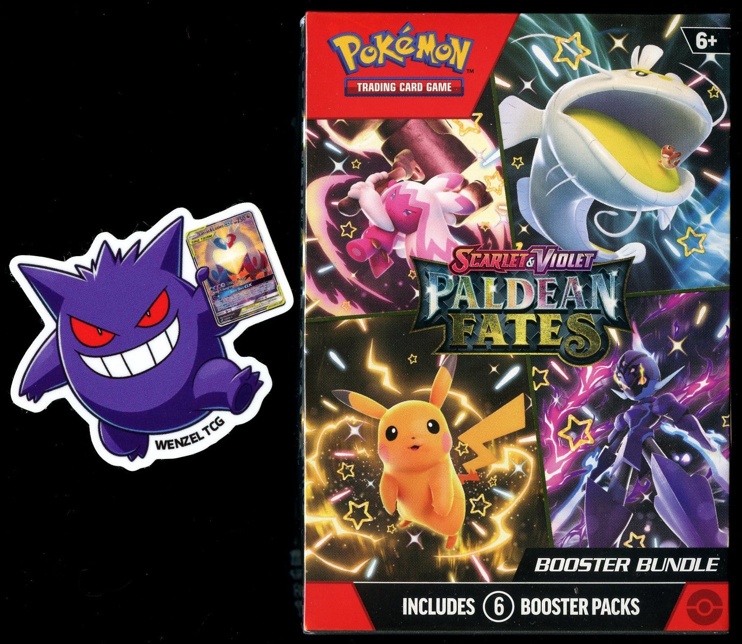 pokemon trading card game: paldean fates booster bundle Expansion Overview The spotlight glistens on Shiny Pokmon making their fated return to the Pokmon TCG Paldean Fates Booster Bundle