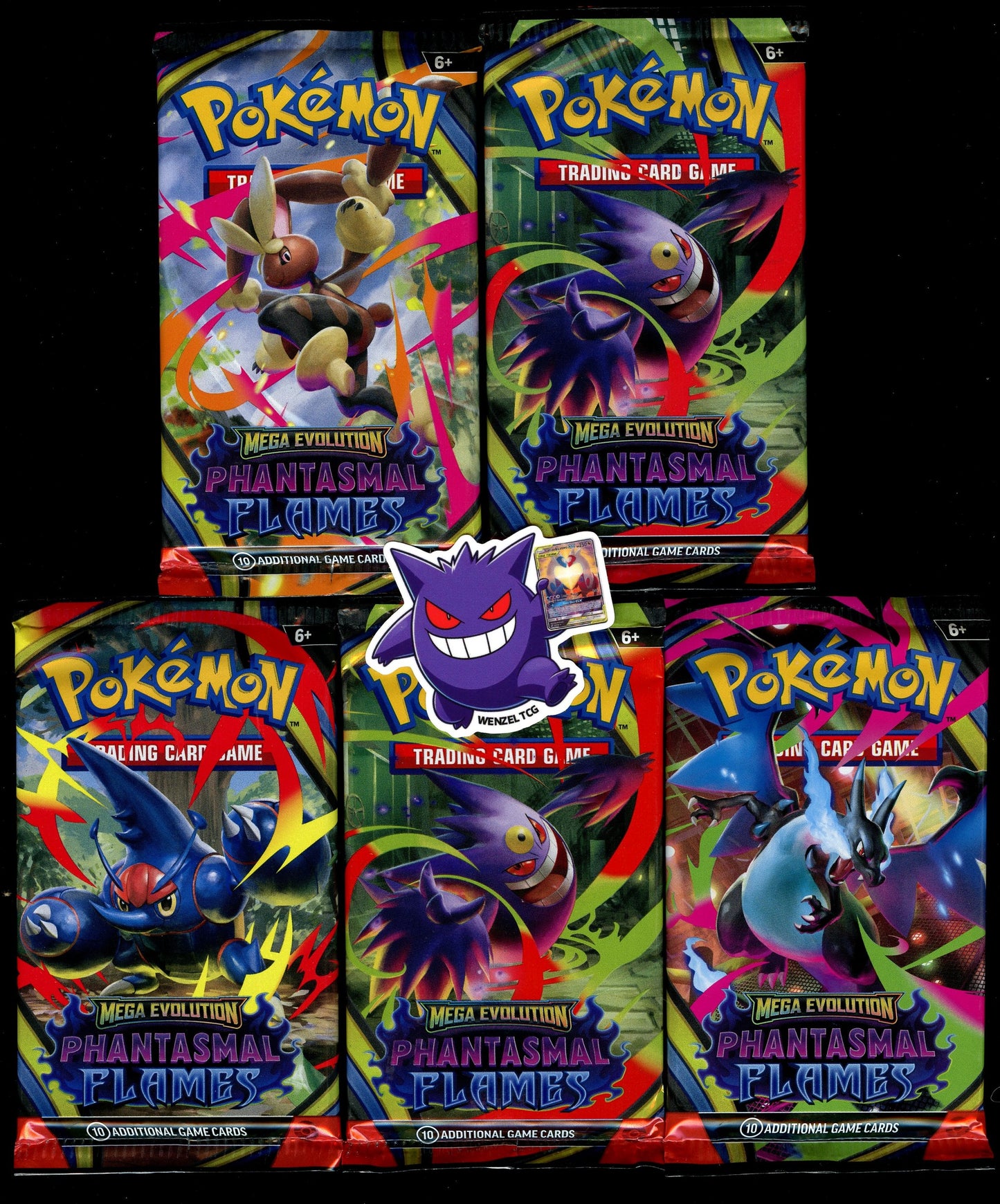 Phantasmal Flames 5 Booster Packs