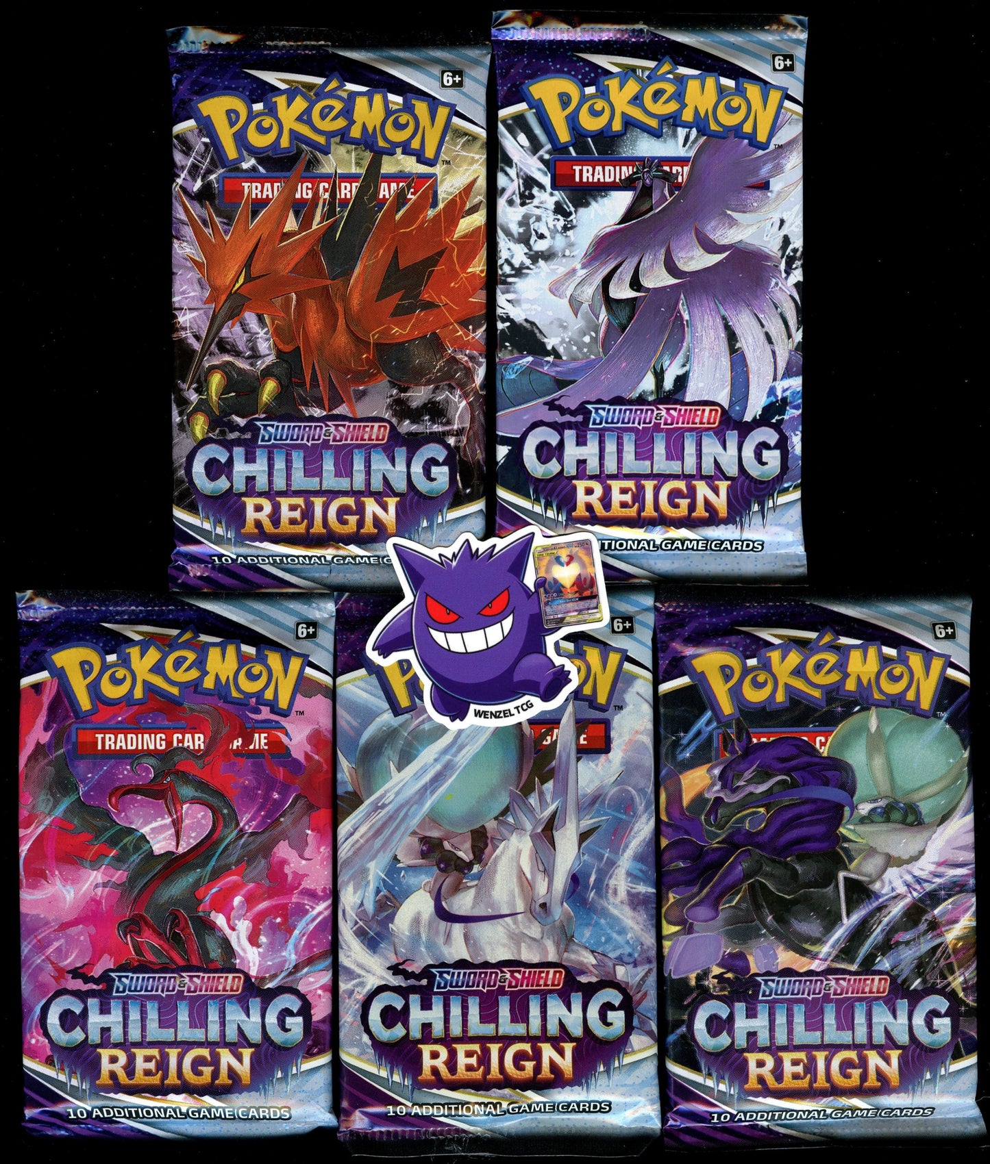 Chilling Reign 5 Booster Packs