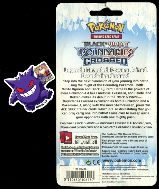 Black & White Boundaries Crossed 2-Pack Blister