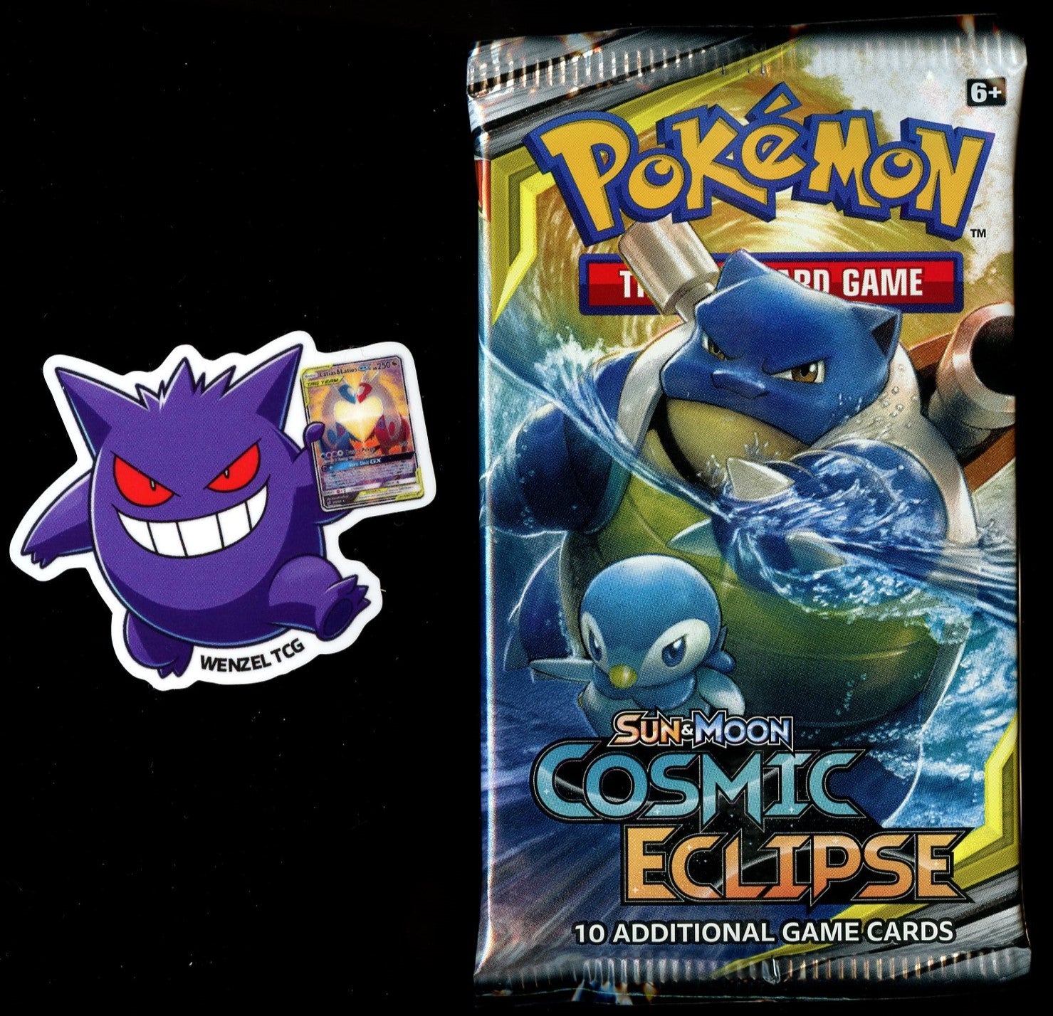 Sun & Moon Cosmic Eclipse Booster Pack Wenzel TCG Sun & Moon Cosmic Eclipse Booster Pack Wenzel TCG