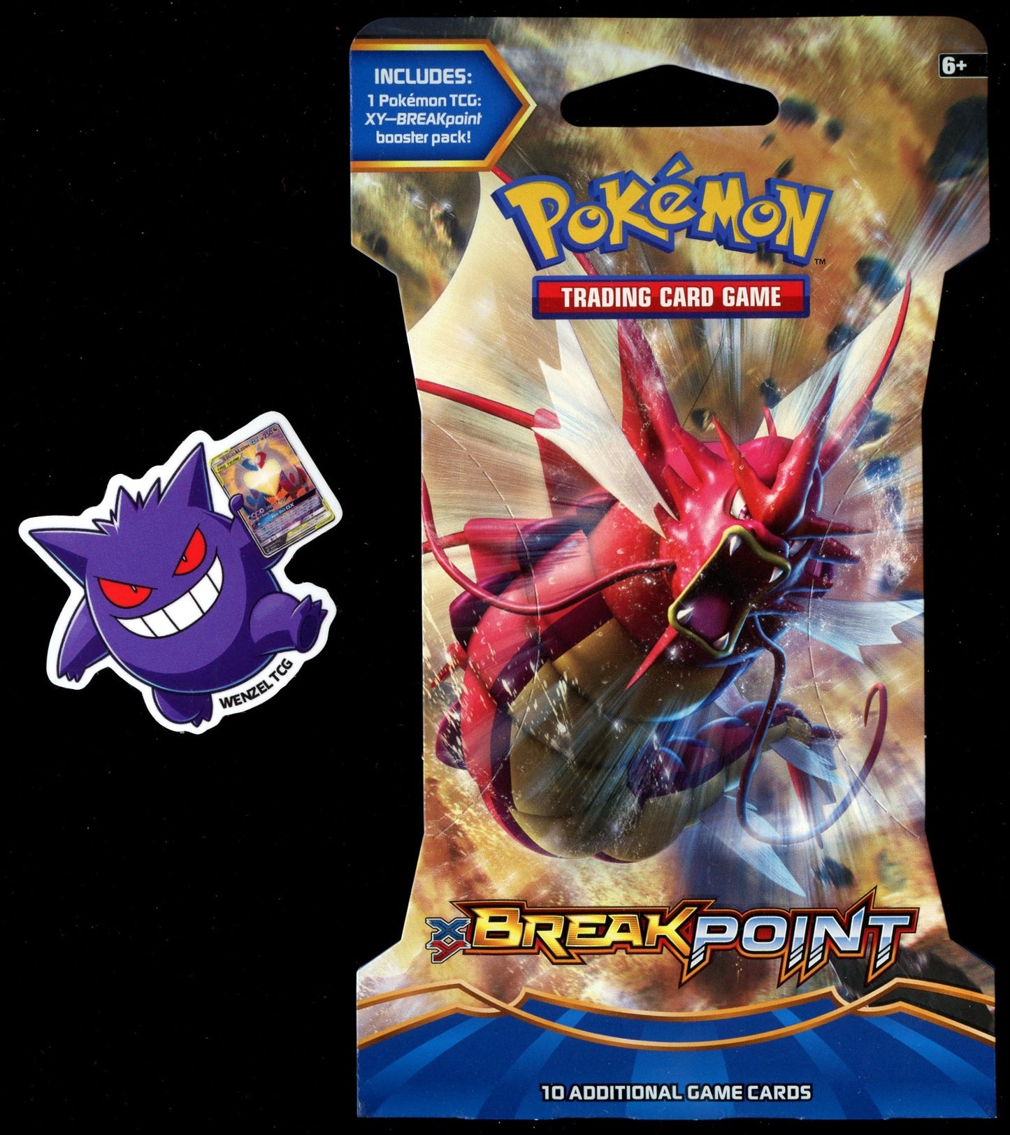 XY BreakPoint Sleeved Booster Pack