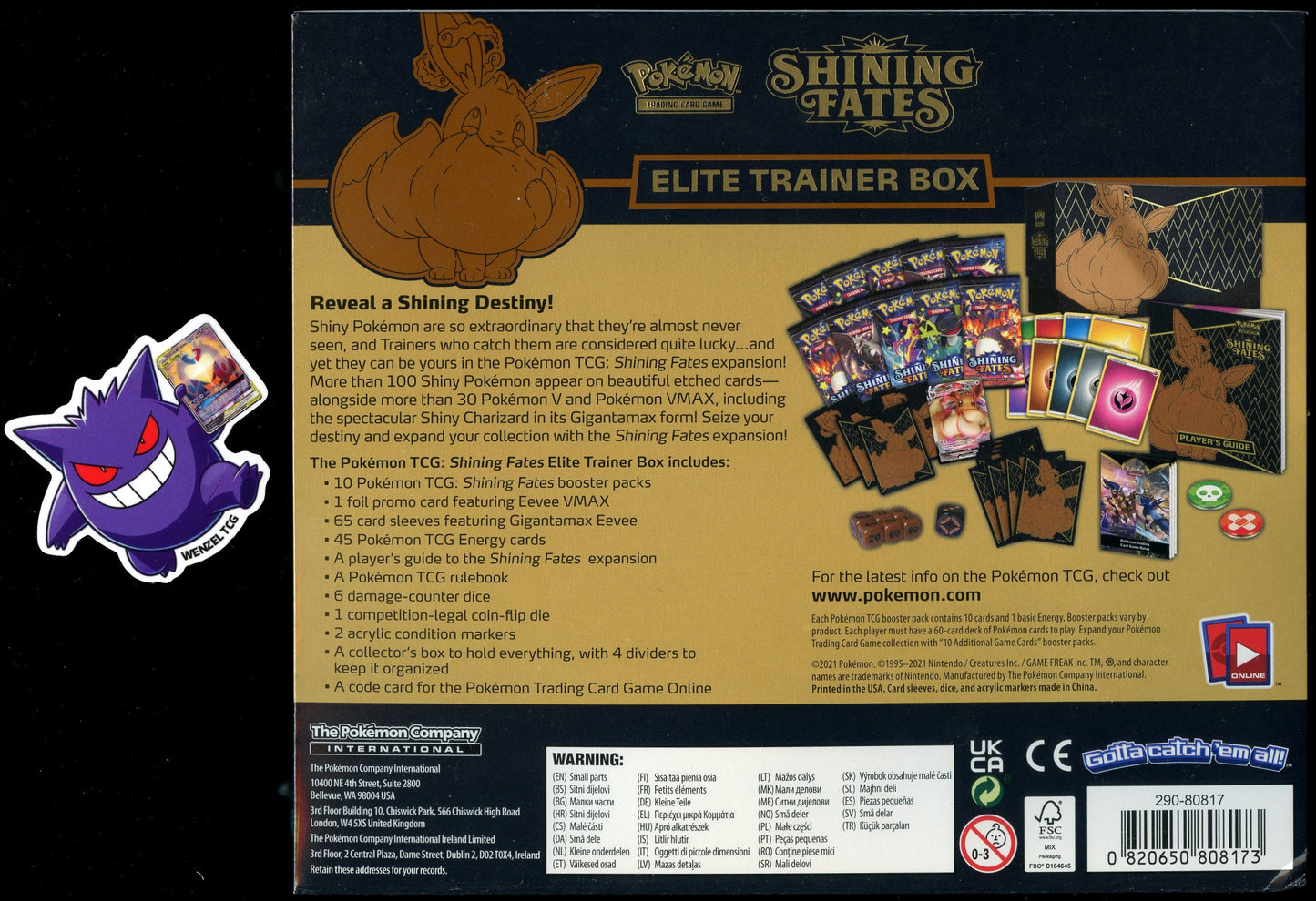Shining Fates Elite Trainer Box