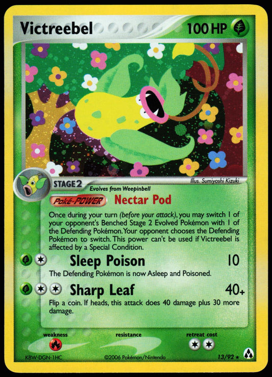 Victreebel 13/92 Holo Rare Legend Maker Pokemon Holo Near Mint
