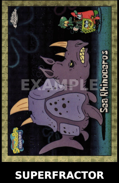 Topps Chrome SpongeBob Value Blaster Box