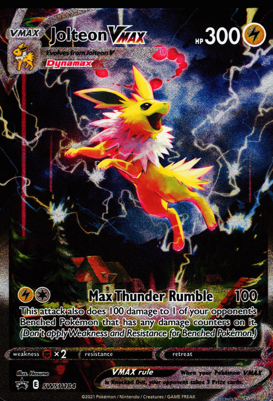 Pokemon Card - Jolteon VMAX Sword & Shield Promo Cards SWSH184 Promo