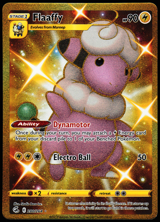 Pokemon Card - Flaaffy (Secret) Fusion Strike 280/264 Secret Rare
