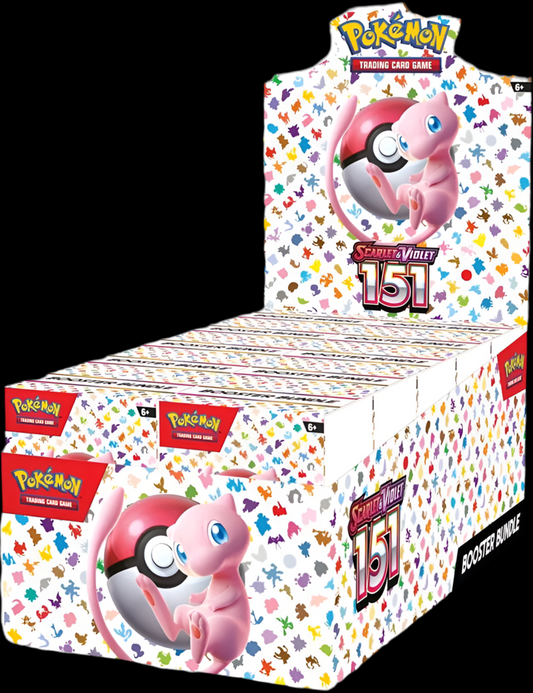 151 Booster Bundle Display Factory Sealed