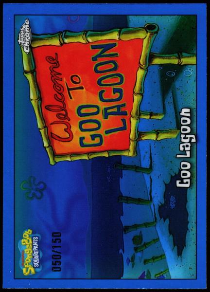2025 Topps Chrome SpongeBob 25th Anniversary #42 Goo Lagoon 50/150