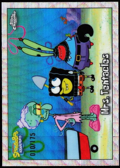 2025 Topps Chrome SpongeBob 25th Anniversary #21 Mrs. Tentacles 1/75