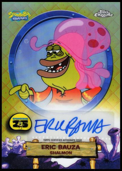 2025 Topps Chrome SpongeBob 25th Anniversary #SA-EB Eric Bauza