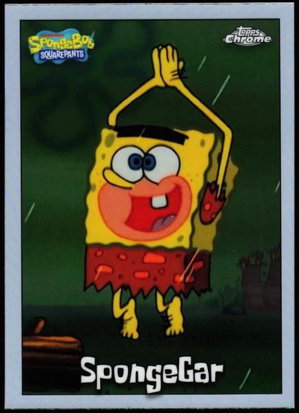 2025 Topps Chrome SpongeBob 25th Anniversary #43 SpongeGar