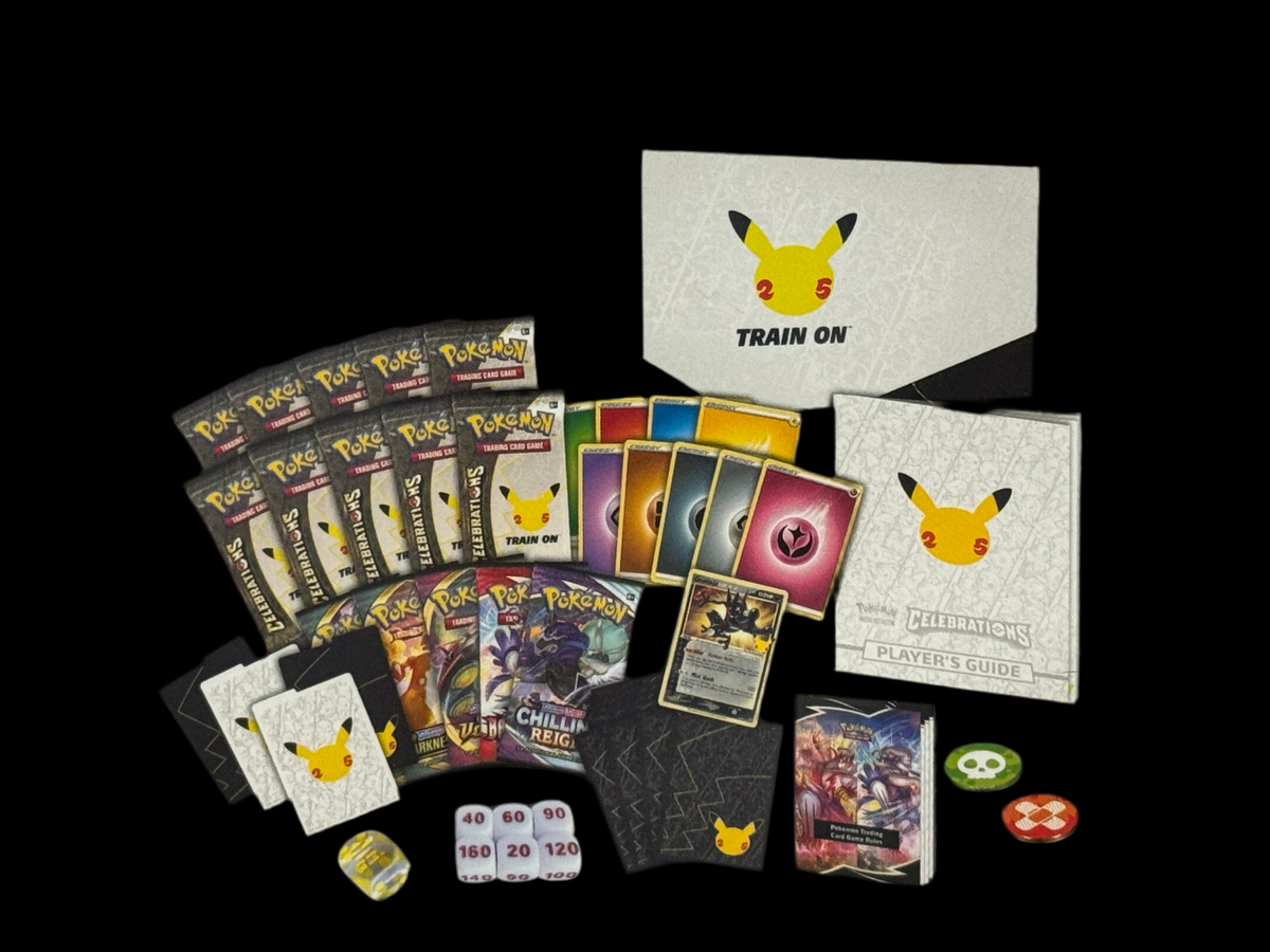 Celebrations Elite Trainer Box – Wenzel TCG Celebrations Elite Trainer Box – Wenzel TCG