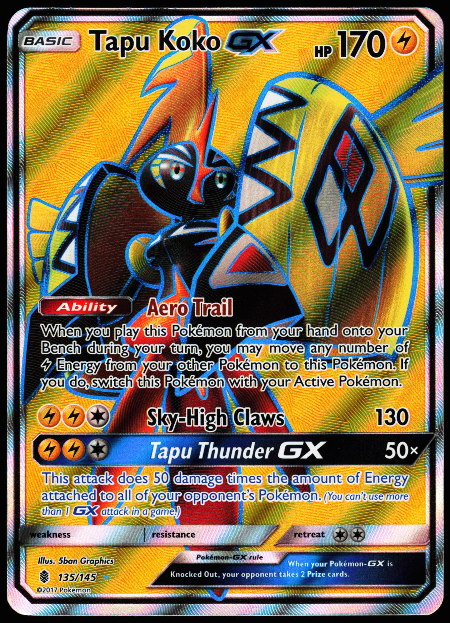 Gradians Rising Tapu Koko GX 135/145 LP