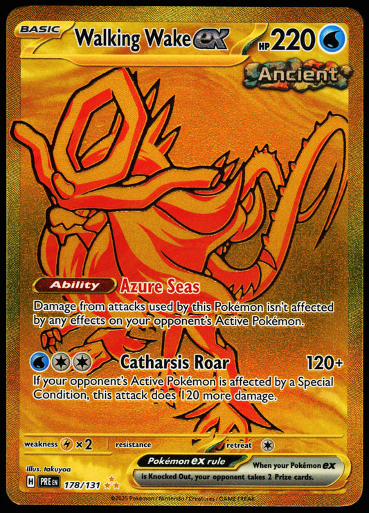 Prismatic Evolutions Walking Wake 178/131