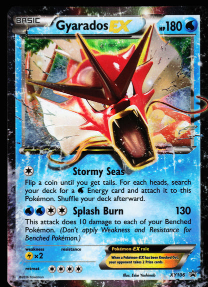 XY Black Star Promos Gyarados EX XY106