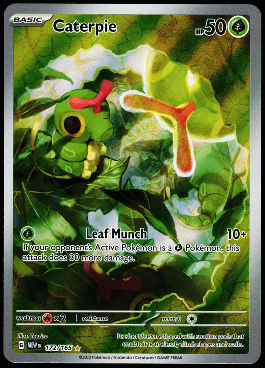 Scarlet Violet 151 Caterpie 172/165