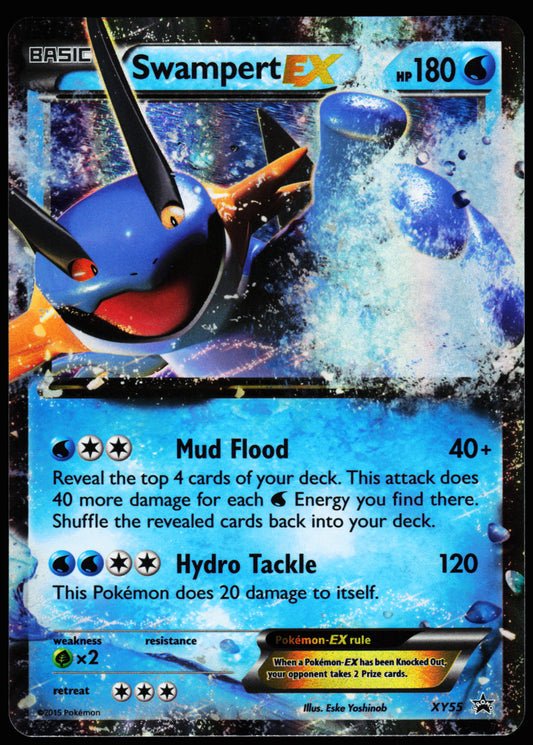 XY Black Star Promos Swampert EX XY55