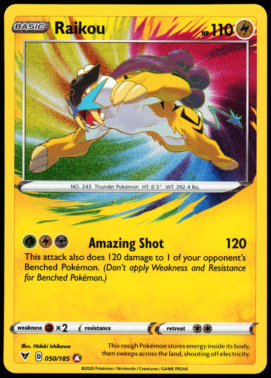 Vivid Voltage Raikou 050/185