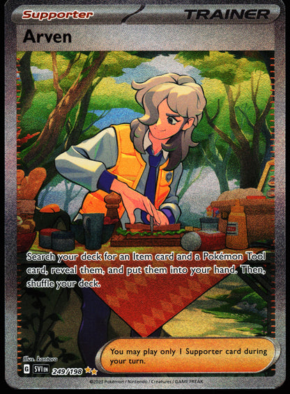 Scarlet Violet Base Set Arven 249/198