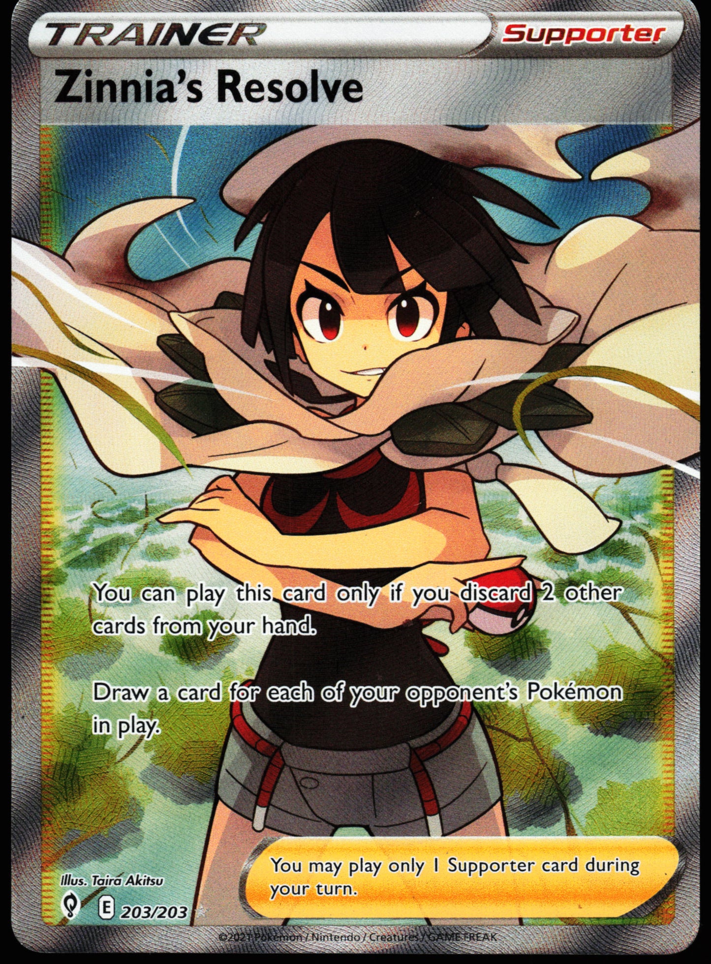 Evolving Skies Zinnia's Resolve 203/203