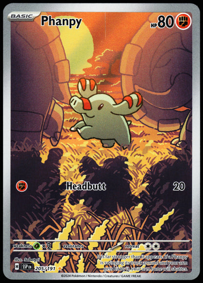 Surging Sparks Phanpy 205/191