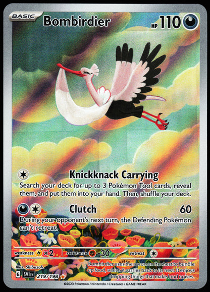 Scarlet Violet Base Set Bombirdier 219/198