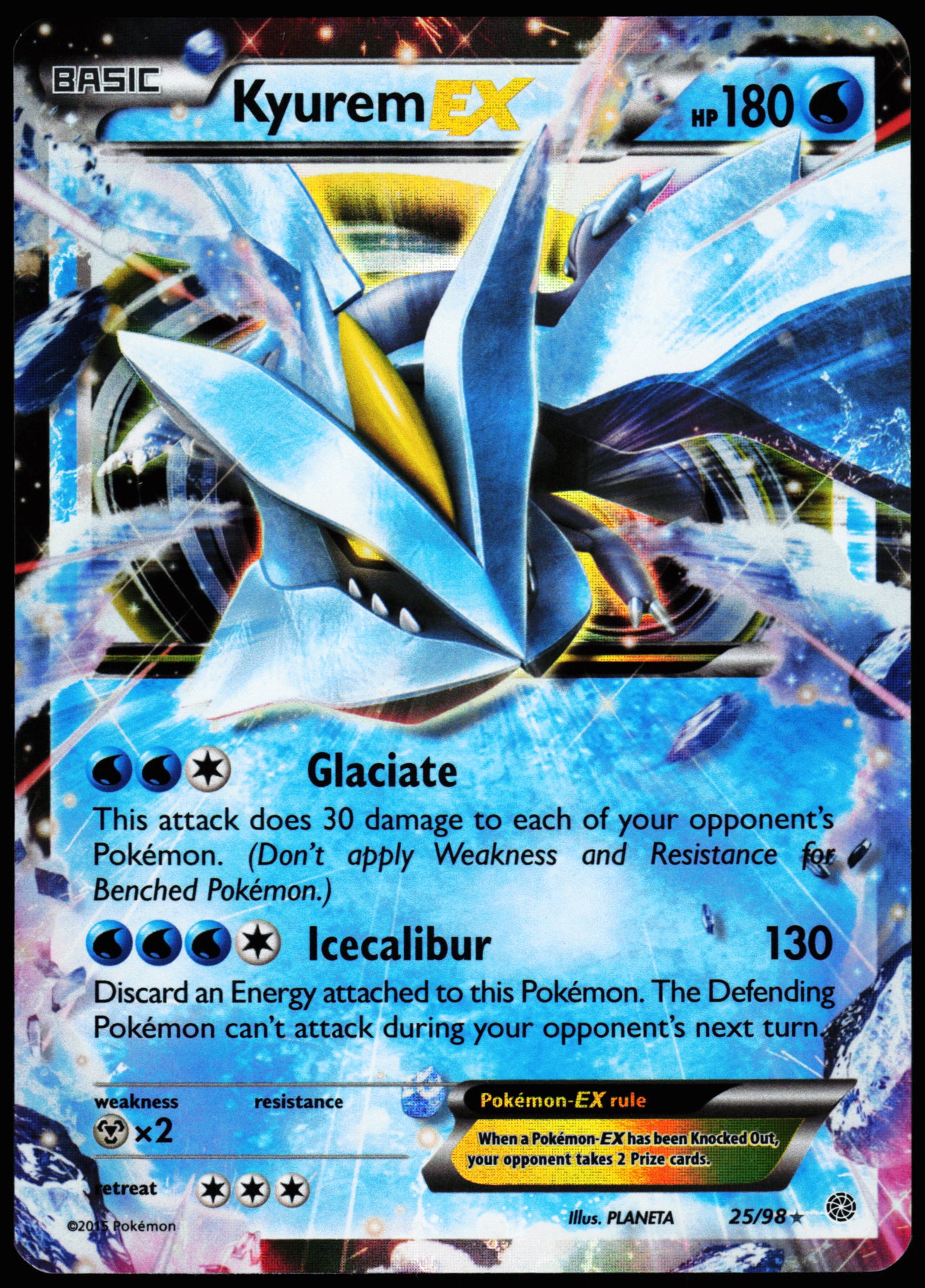 Ancient Origins Kyurem EX 25/98