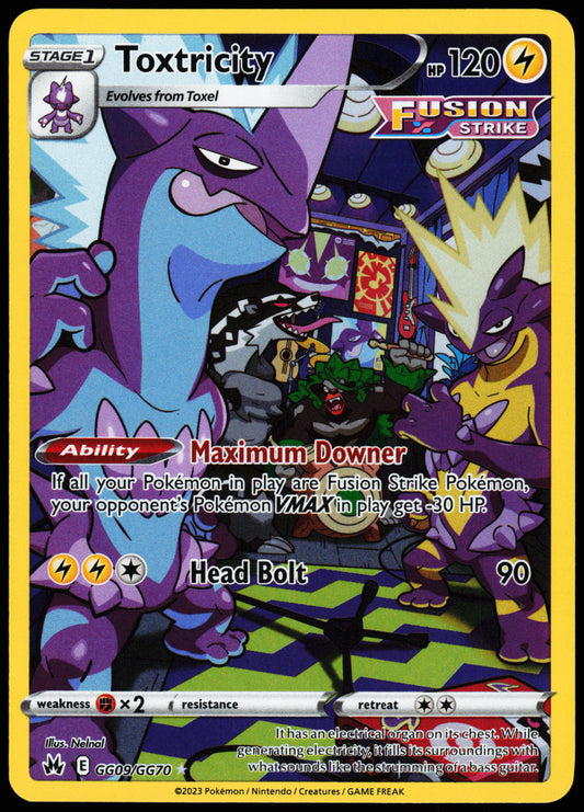 Crown Zenith Toxtricity GG09/GG70