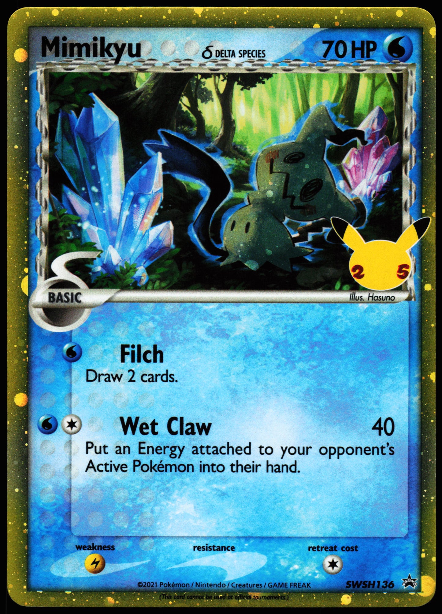 Sword & Shield Promos Mimikyu SWSH136