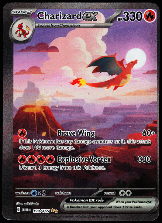 151 Error Miscut Charizard 199/165
