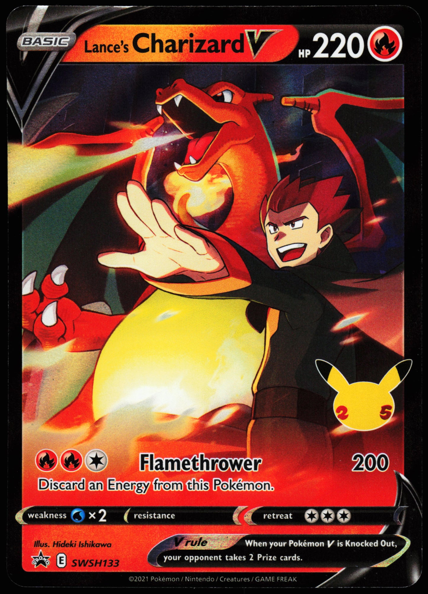 Sword & Sheild Promos Charizard V SWSH133
