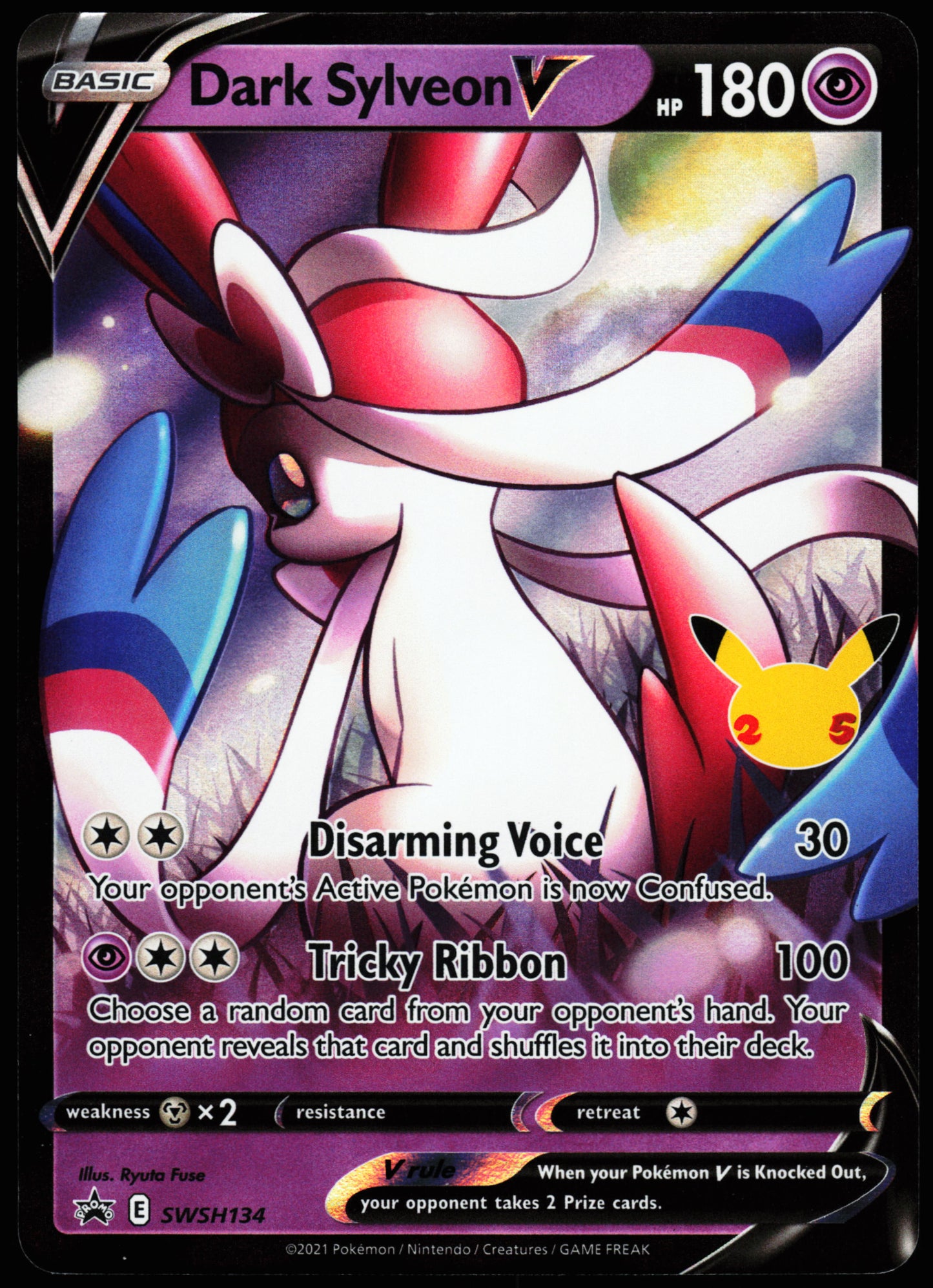 Sword & Sheild Promos Sylveon V SWSH134