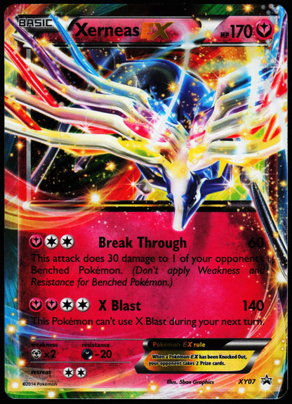 XY Promos Xerneas EX XY07 MP