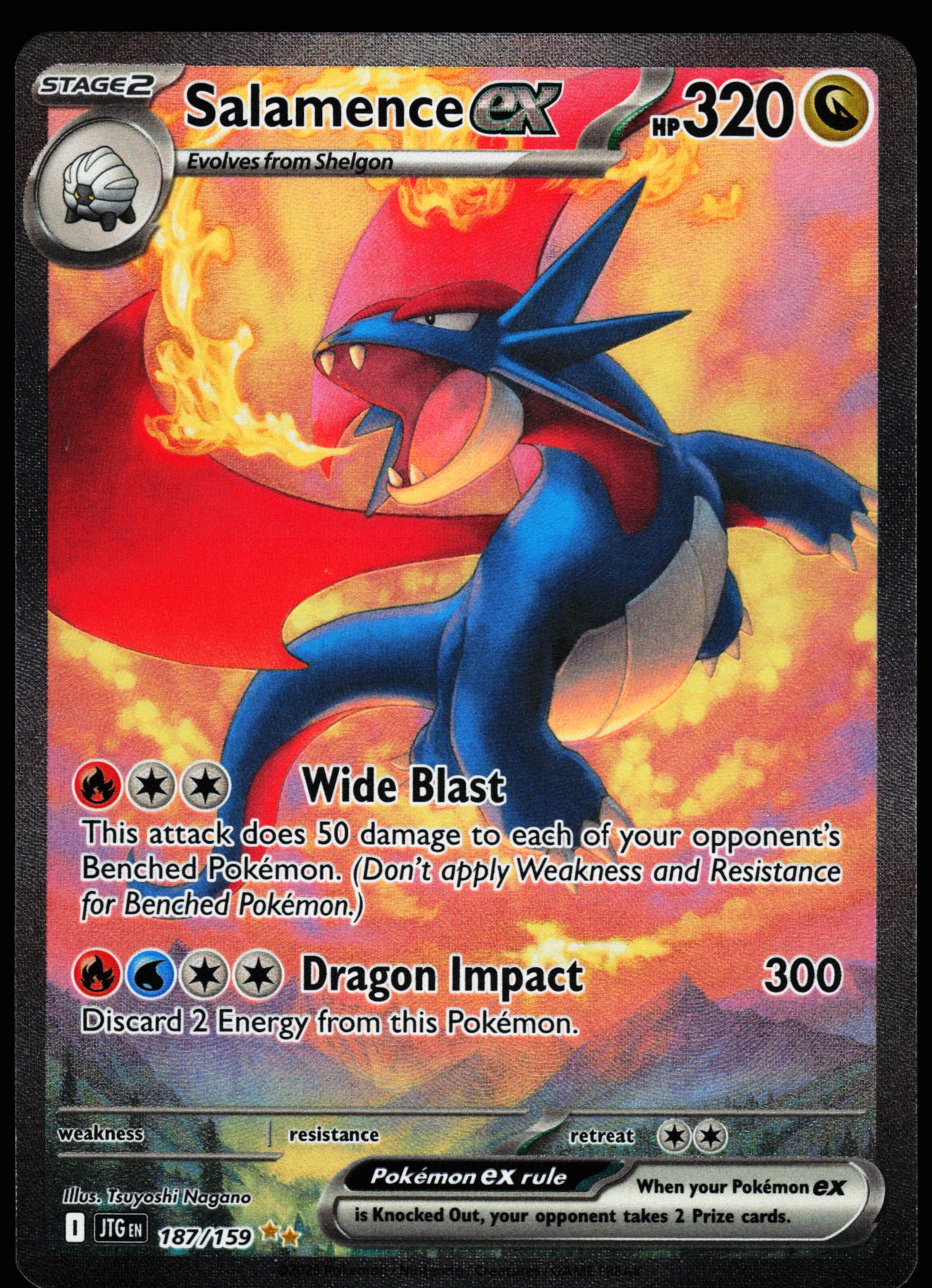 Journey Together Salamence ex 187/159