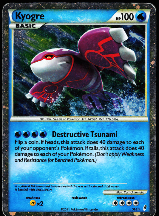 Call of Legends Kyogre SL6 Heavily Played