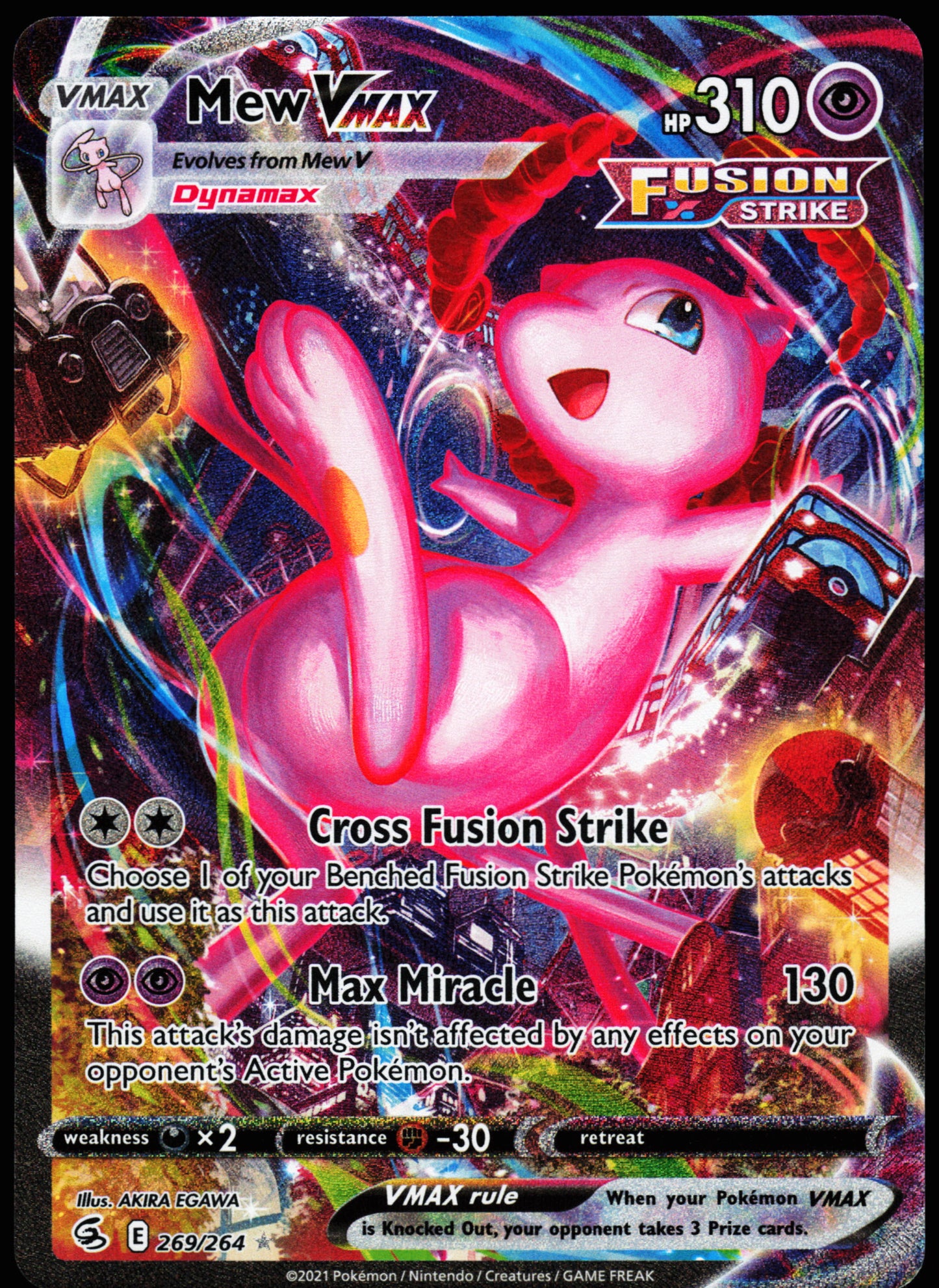 Fusion Stirke Mew VMAX 269/264