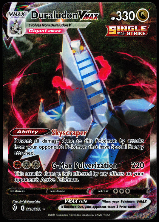 Evolving Skies Duraludon VMAX 220/203