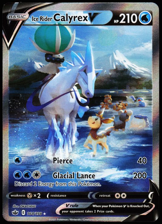 Chilling Regin Ice Rider Calyrex V 164/198