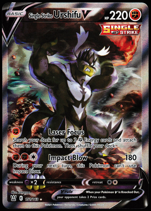 Battle Styles Single Strike Urshifu 151/163