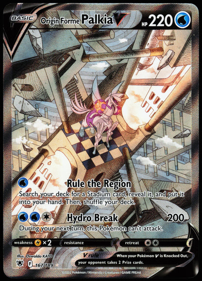 Astral Radiance Origin Forme Palkia V 167/189