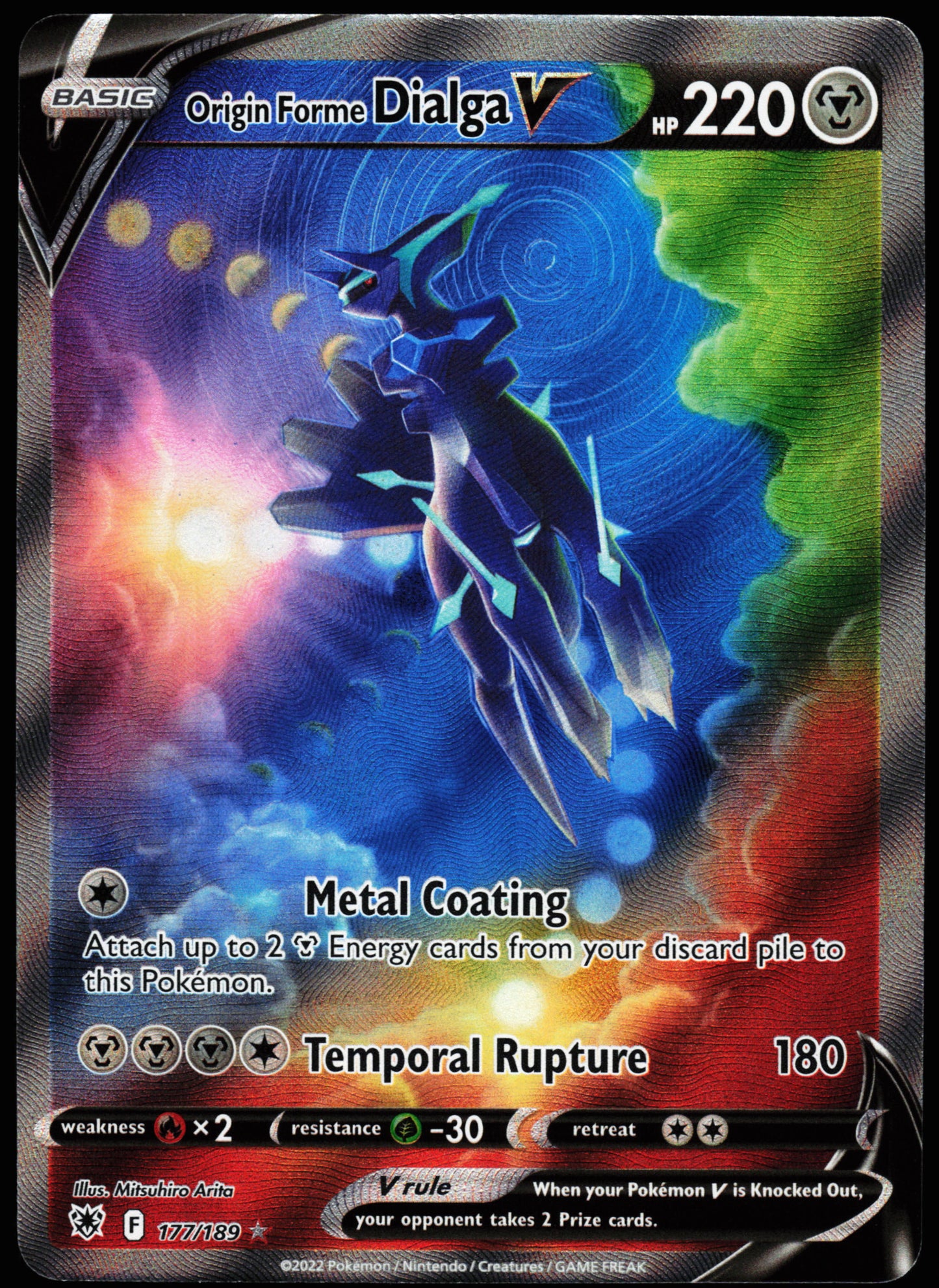 Astral Radiance Origin Forme Dialga V 177/189