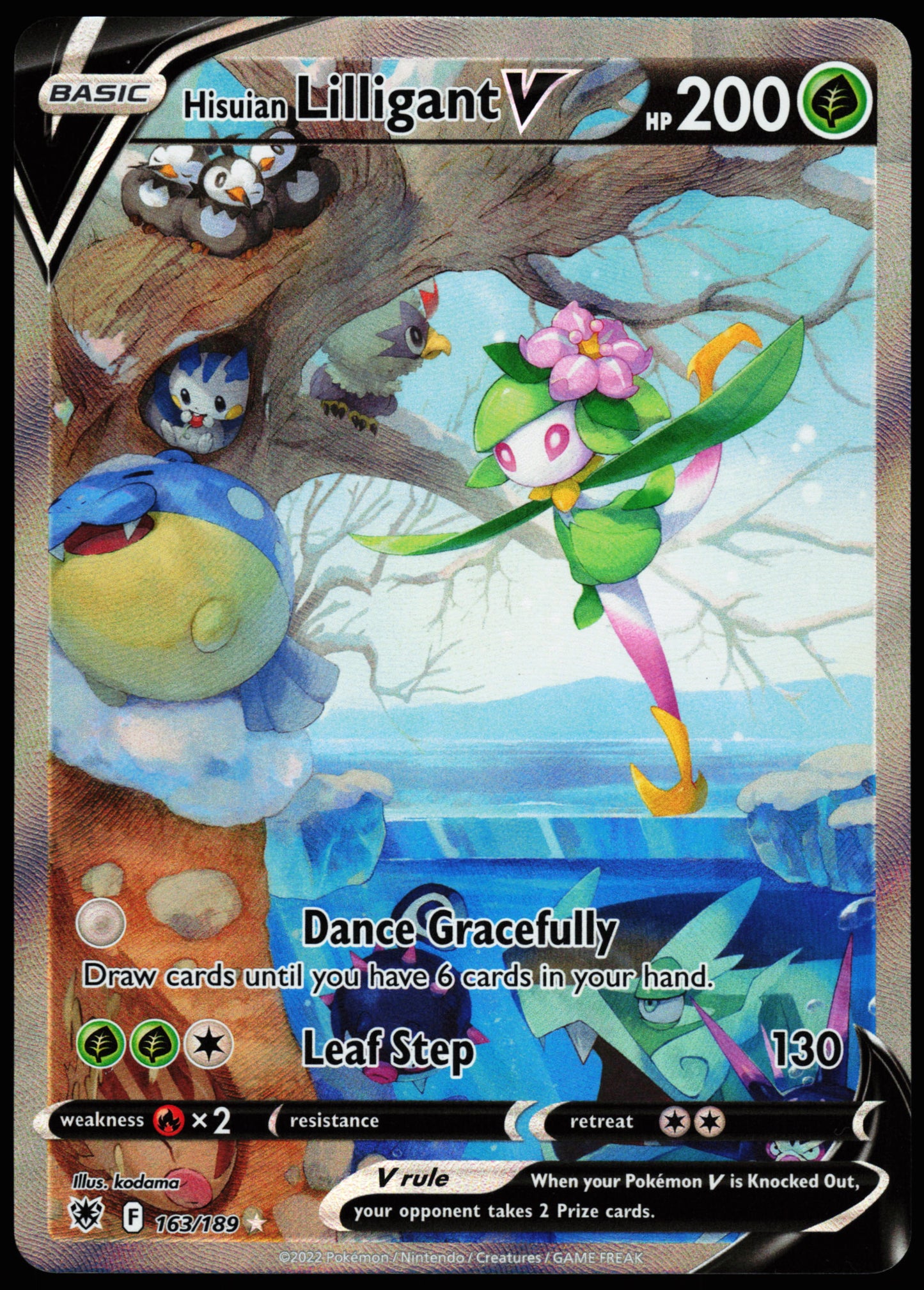 Astral Radiance Hisuian Lilligant V 163/189