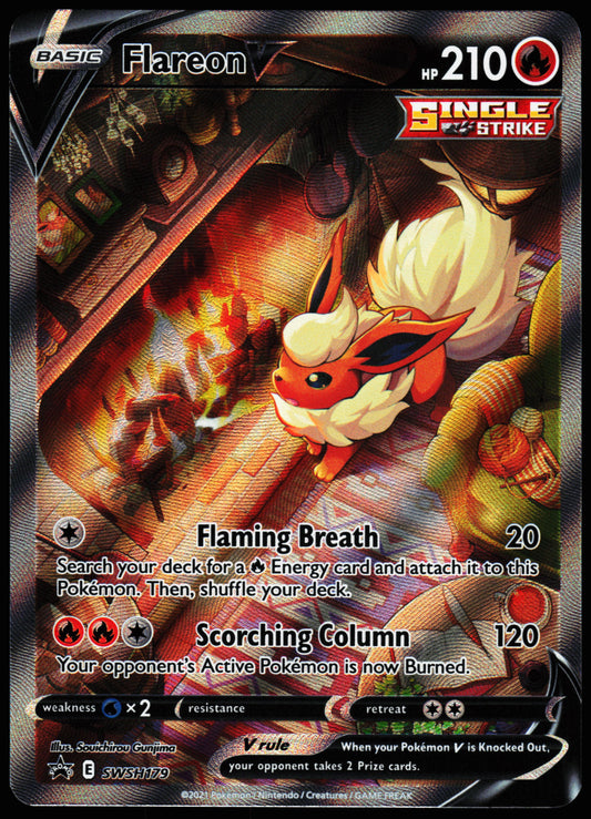 Sword & Shield Promos Flareon V SWSH179